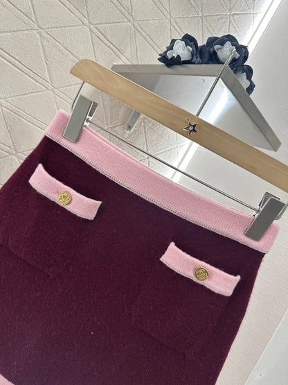 C*♥New product Suspender skirt set