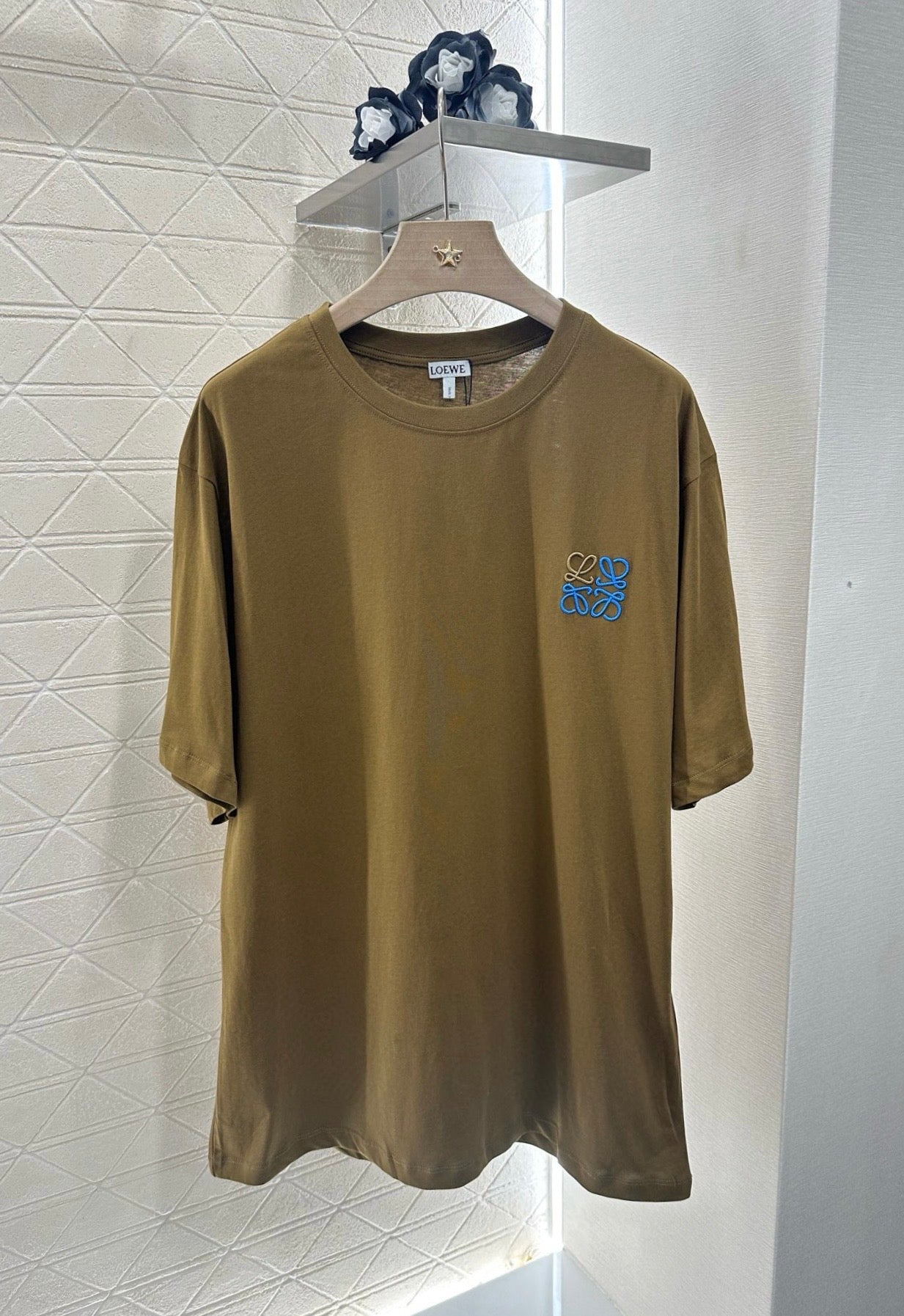 L*♥New Arrival Embroidered Short Sleeves