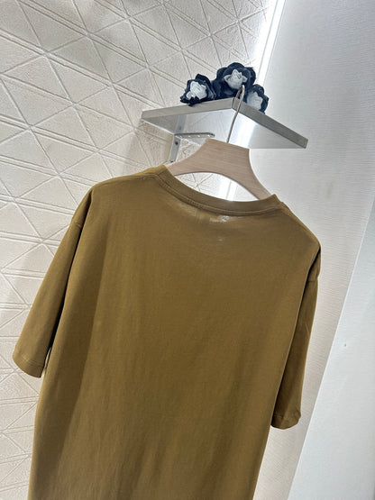L*♥New Arrival Embroidered Short Sleeves