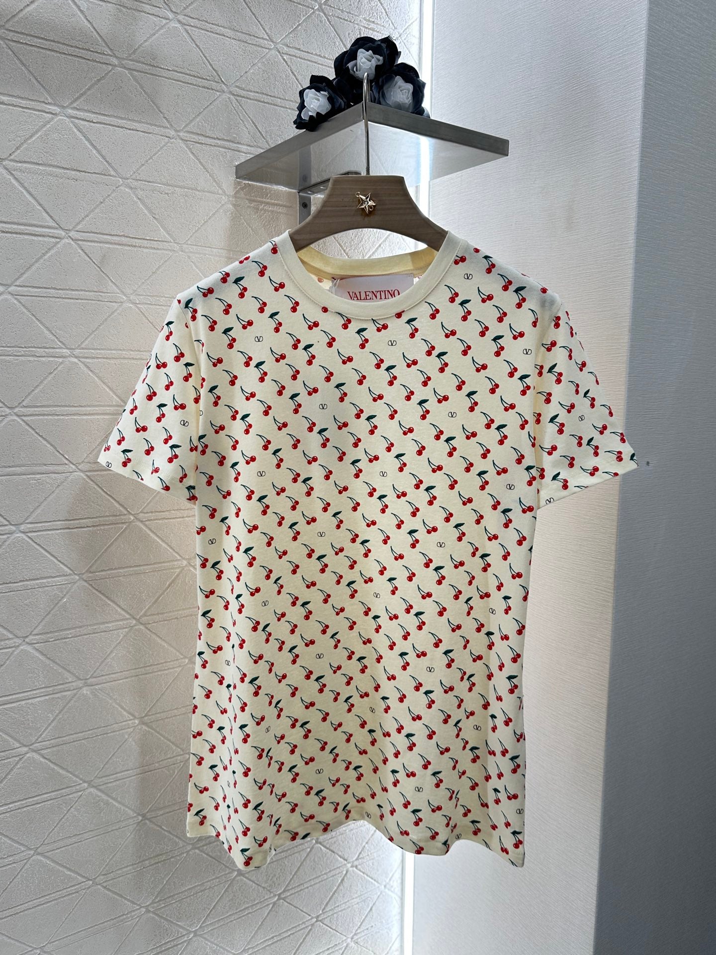 V*♥New arrival Cherry short sleeves
