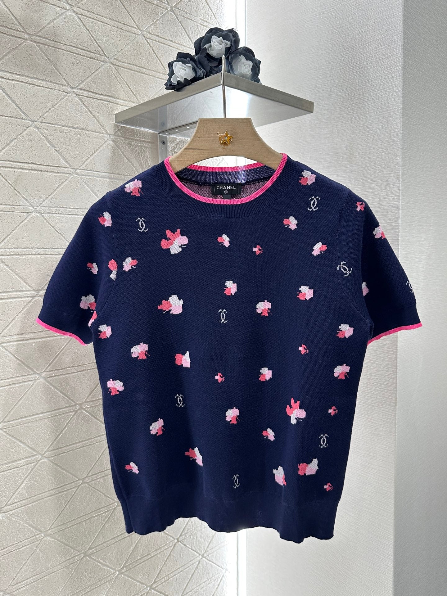 C*♥New arrival Knitted short sleeves