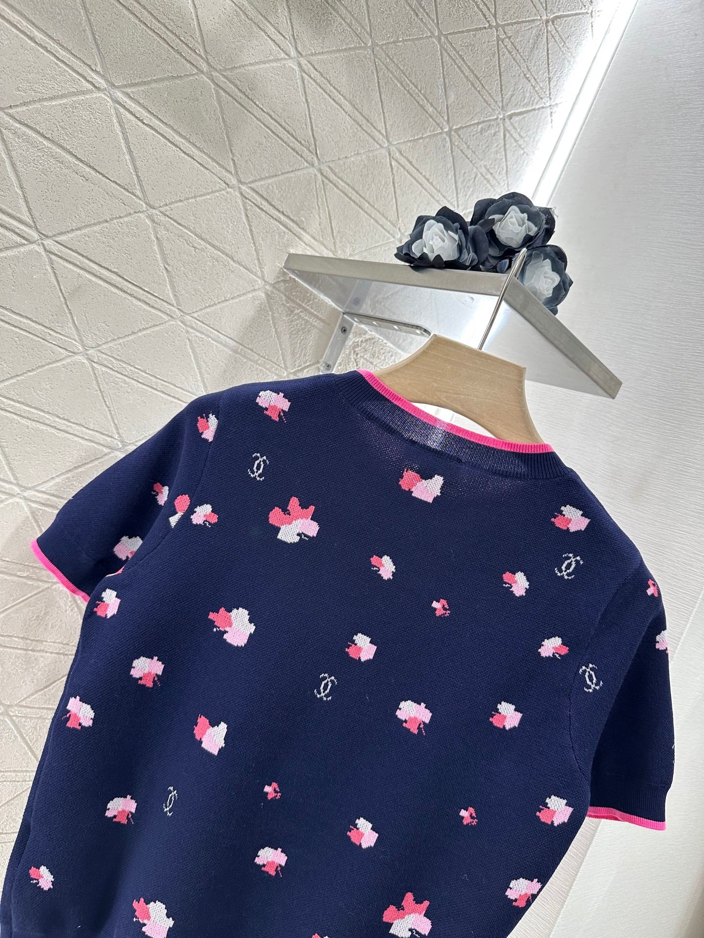 C*♥New arrival Knitted short sleeves