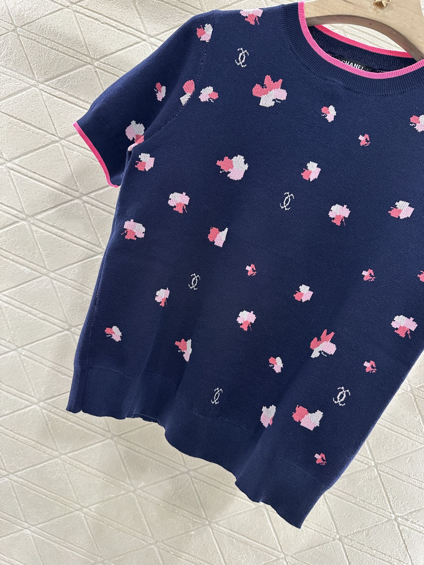 C*♥New arrival Knitted short sleeves