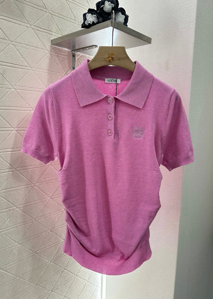 L*♥New arrival Knitted short sleeves