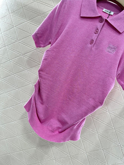 L*♥New arrival Knitted short sleeves