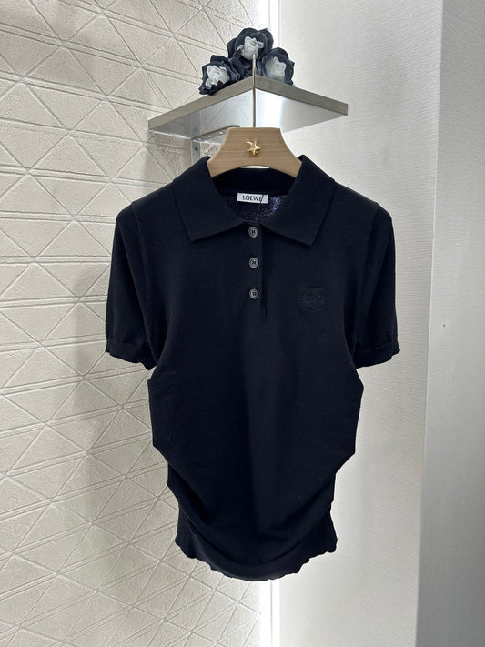 L*♥New arrival Knitted short sleeves