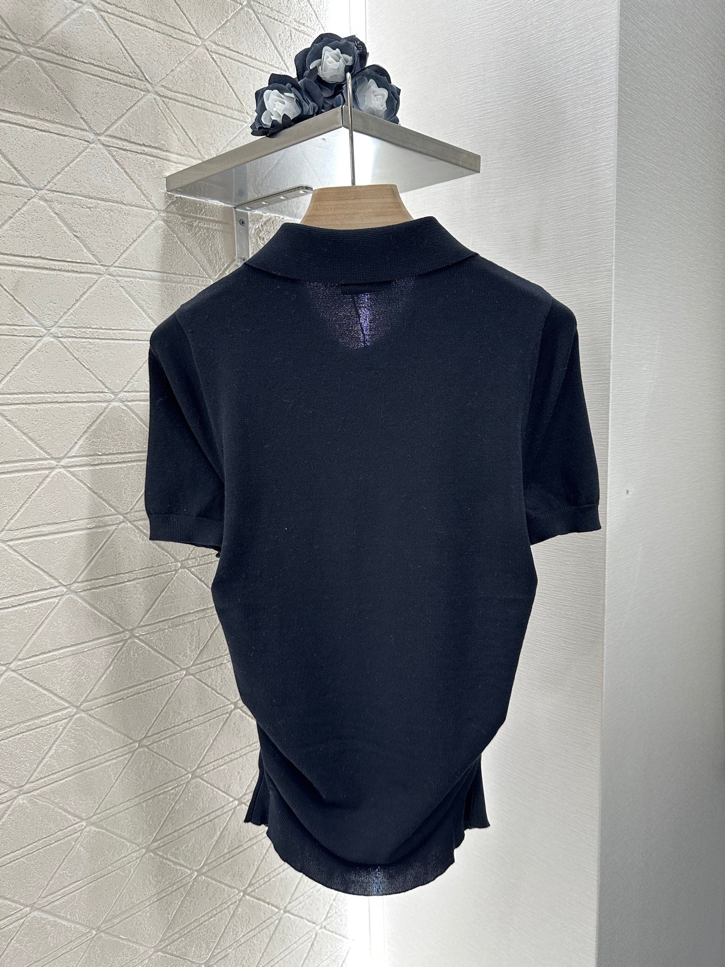 L*♥New arrival Knitted short sleeves