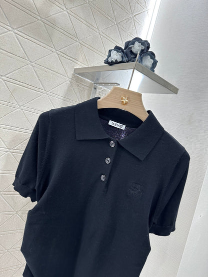 L*♥New arrival Knitted short sleeves