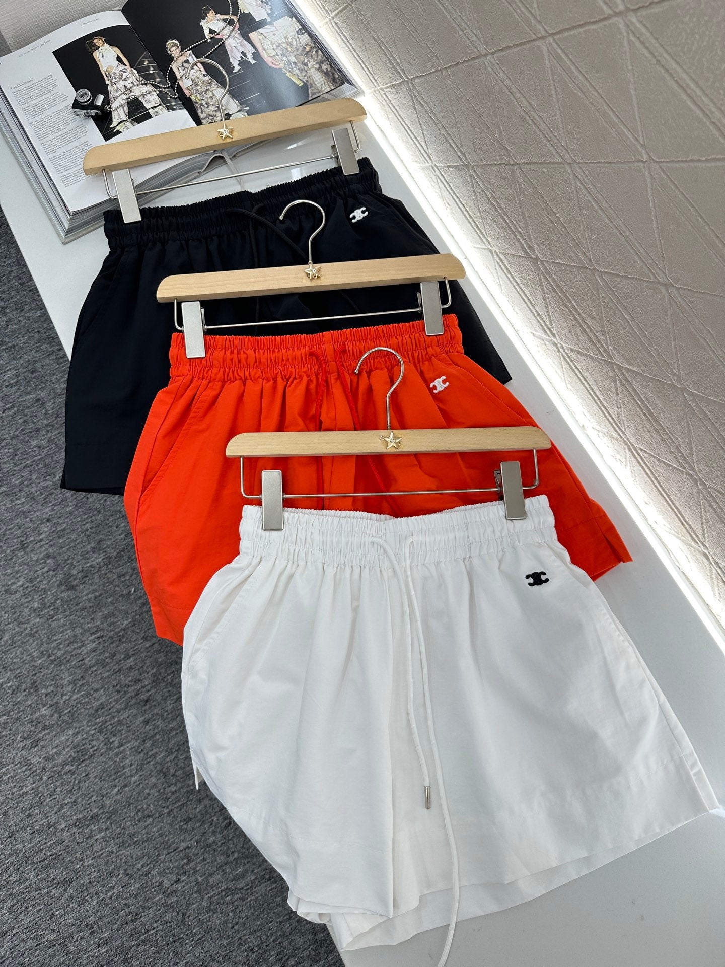C*♥New arrival Embroidered shorts