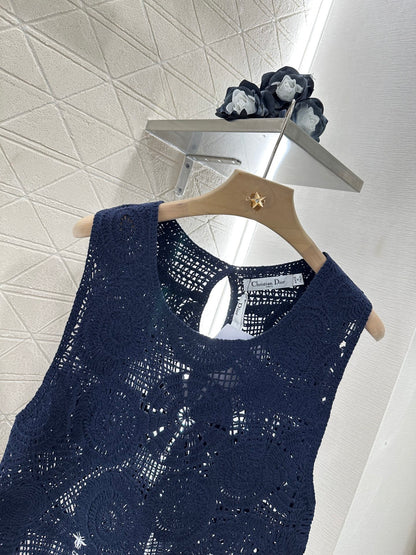 D*♥New arrival Hollow knitted vest