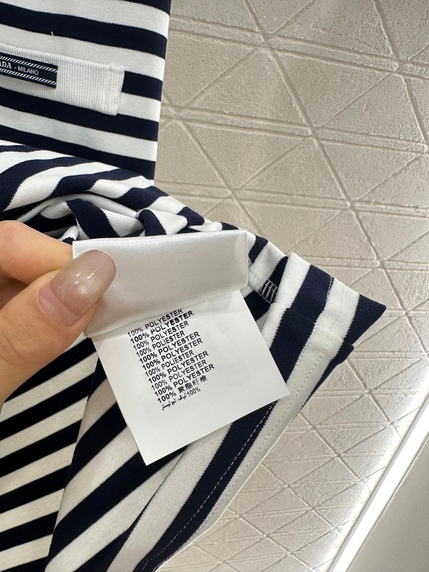 P*♥2025 new products Striped dress