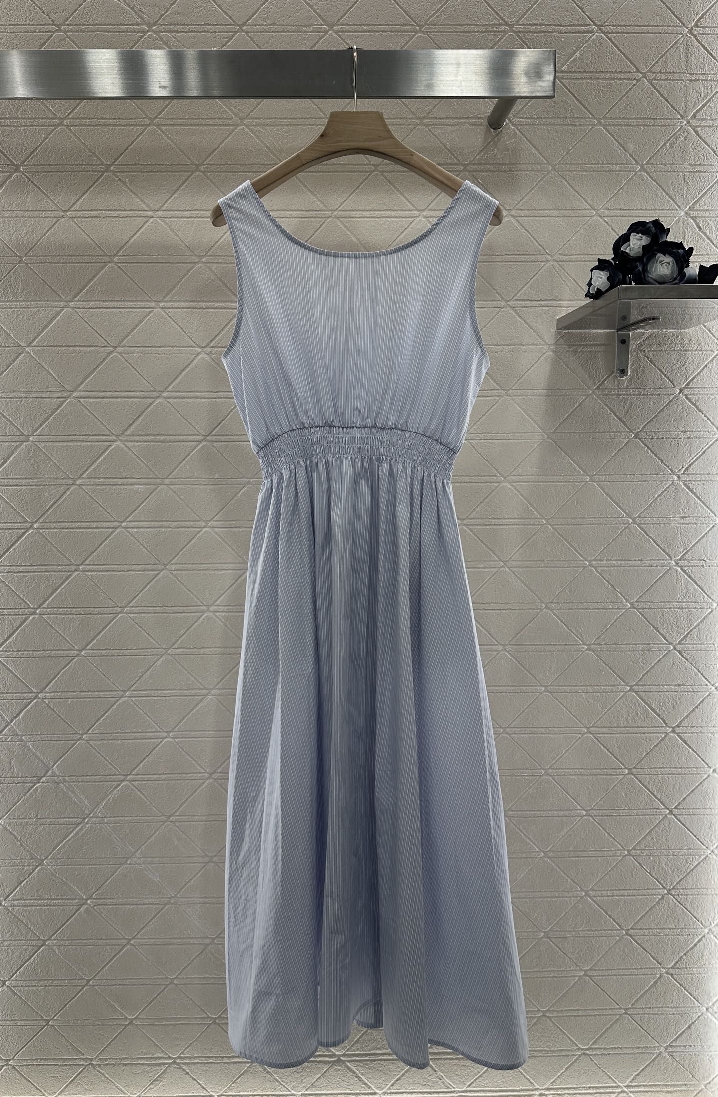 Mi*mi*♥2025 new product Striped vest dress