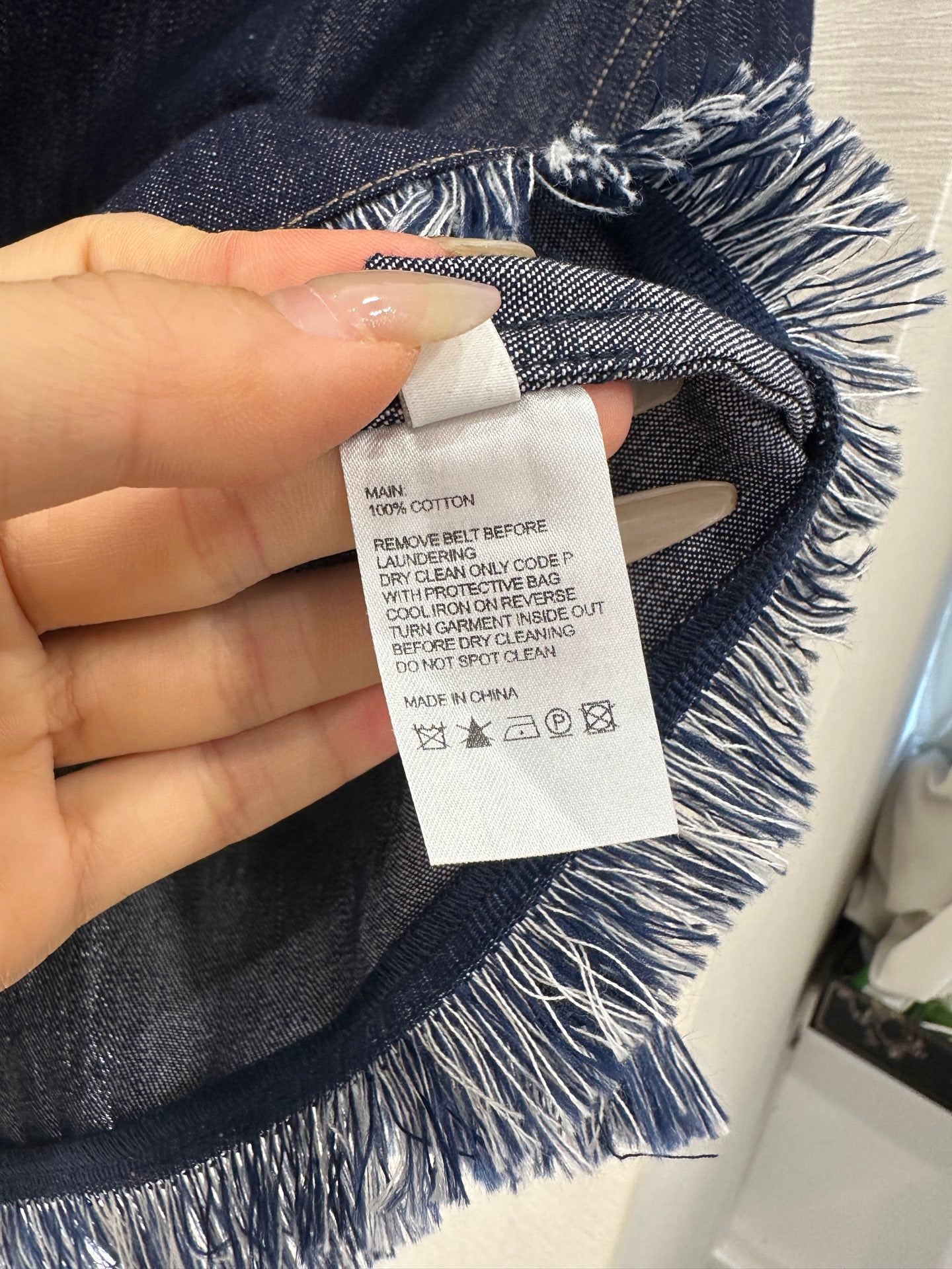 Z*♥2025 new product Denim shirt set