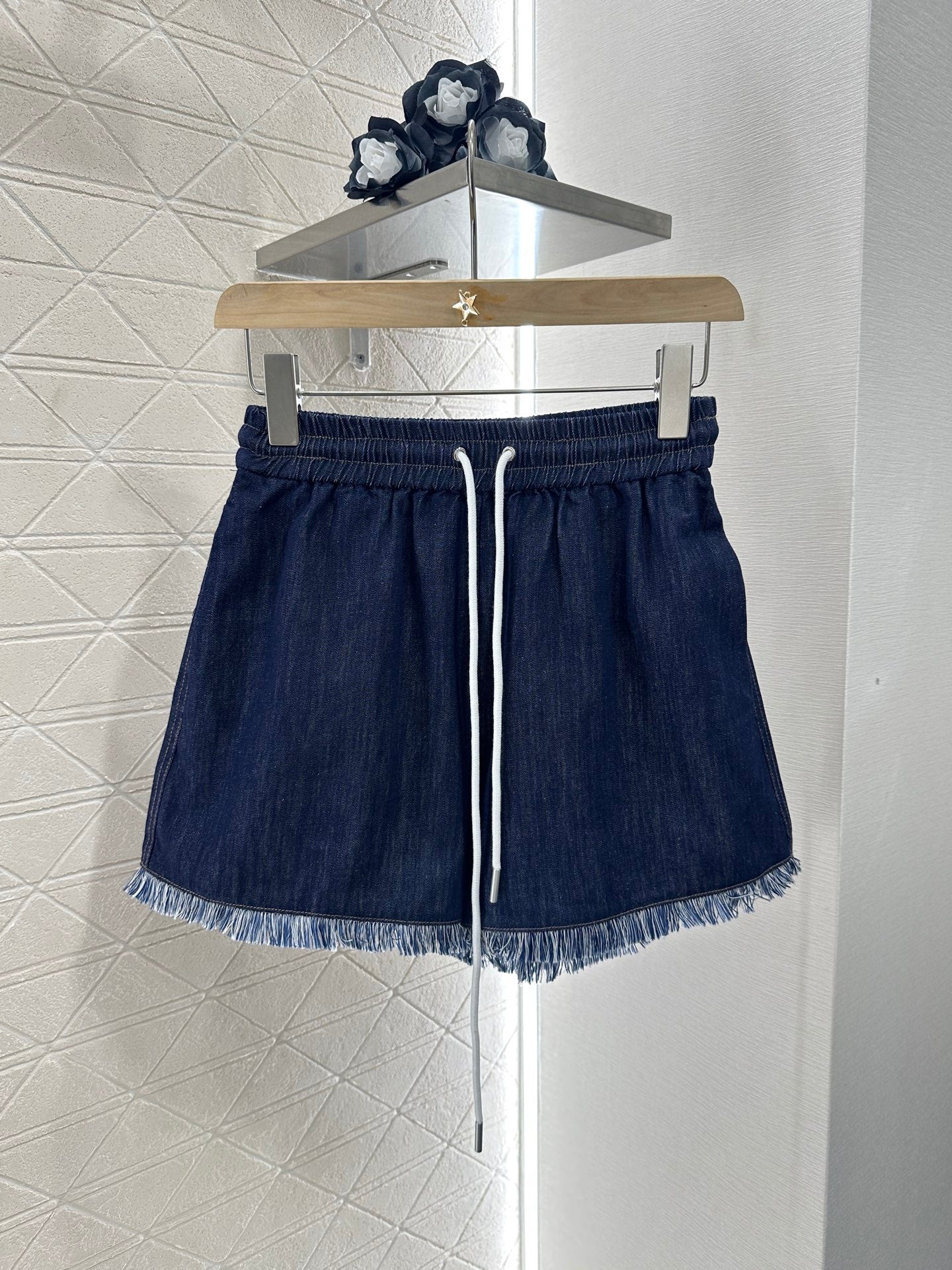 Z*♥2025 new product Denim shirt set