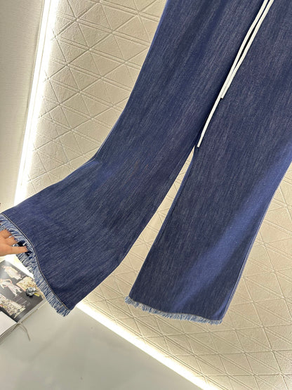 Z*♥New arrival Denim flared trousers