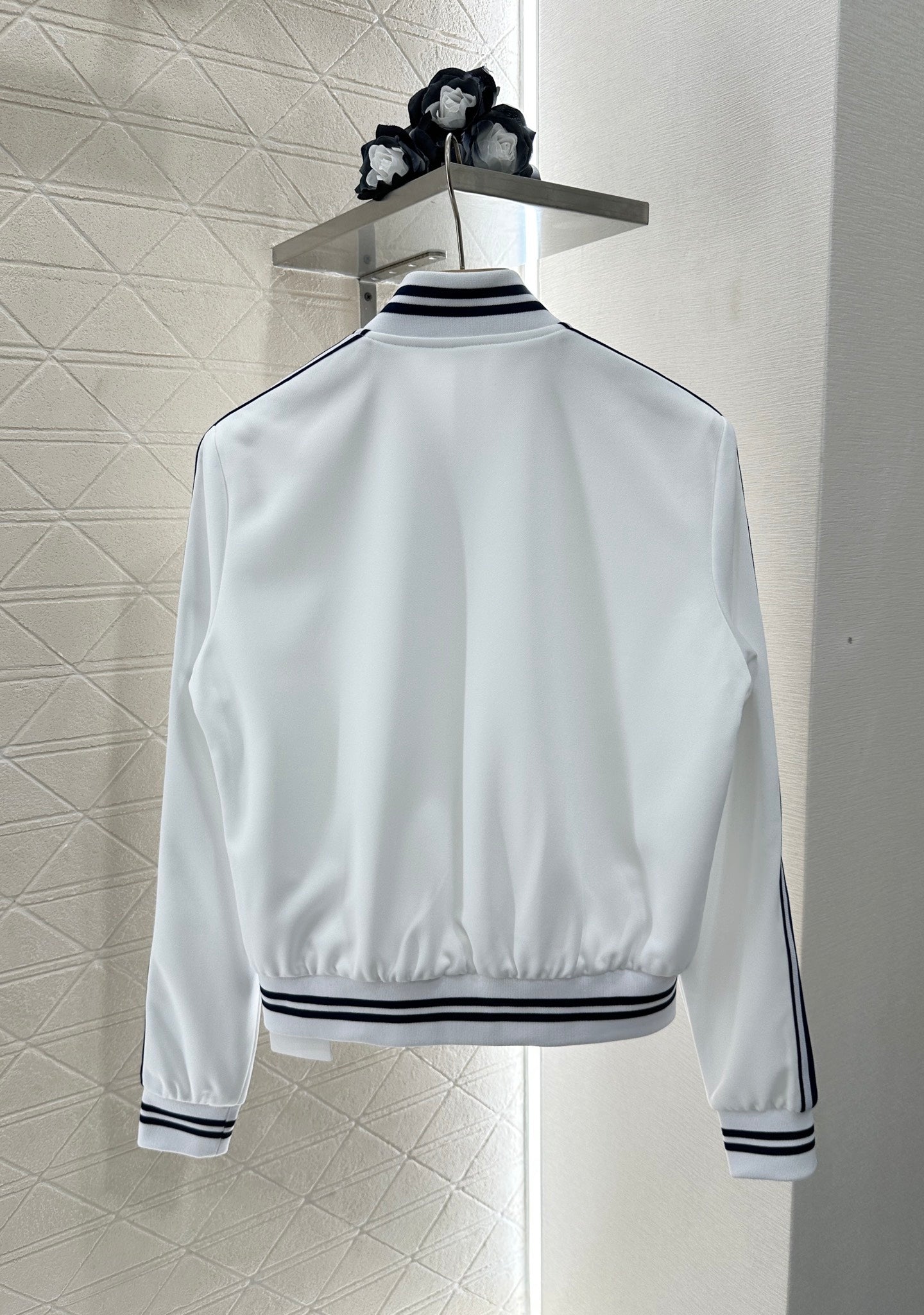 C*♥2025 new product Embroidered jacket and shorts set