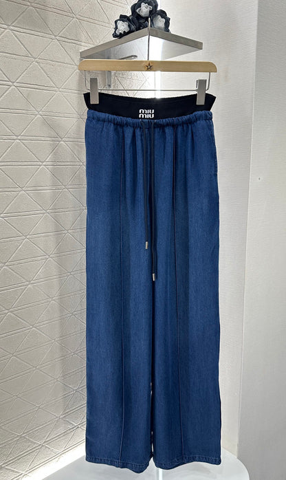 Mi*mi*♥2025 new products Denim trousers