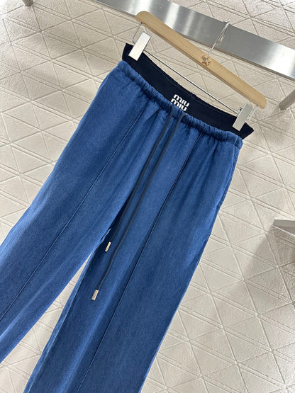 Mi*mi*♥2025 new products Denim trousers