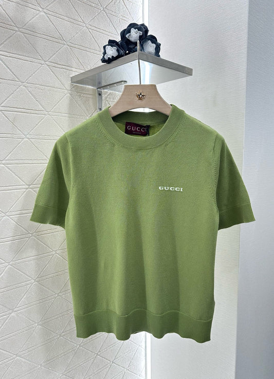G*♥2025 new products Knitted short sleeves