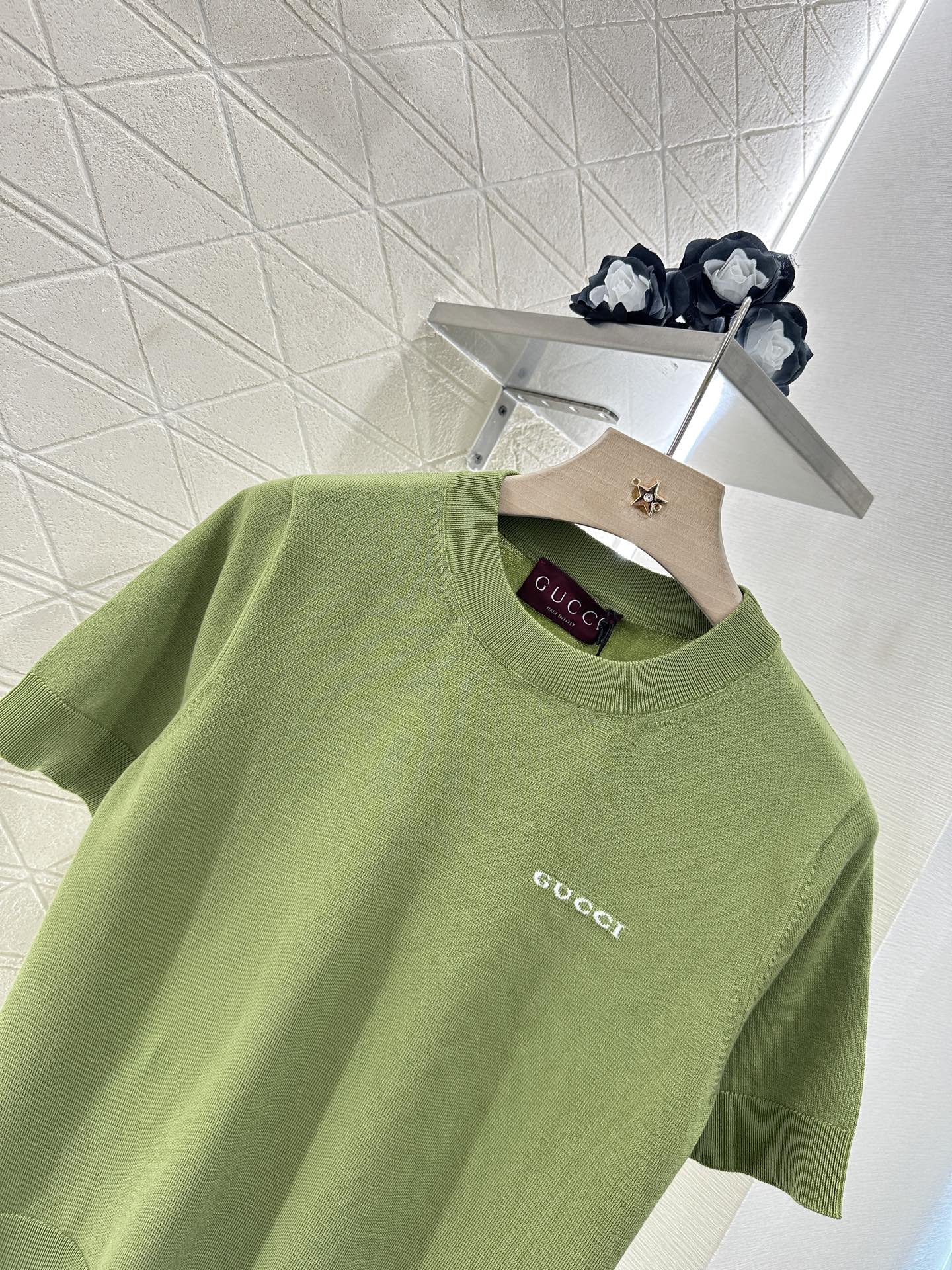 G*♥2025 new products Knitted short sleeves
