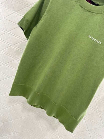 G*♥2025 new products Knitted short sleeves