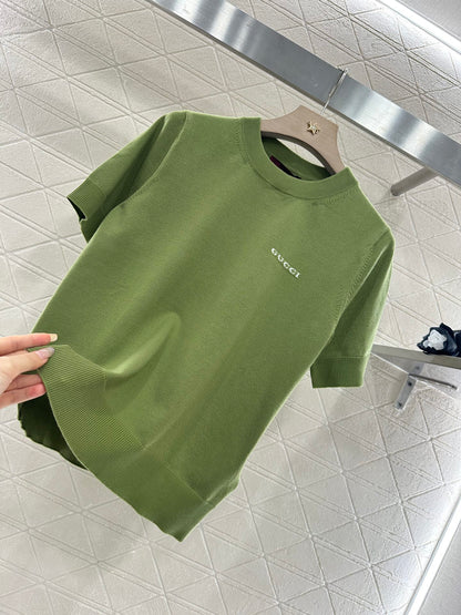 G*♥2025 new products Knitted short sleeves