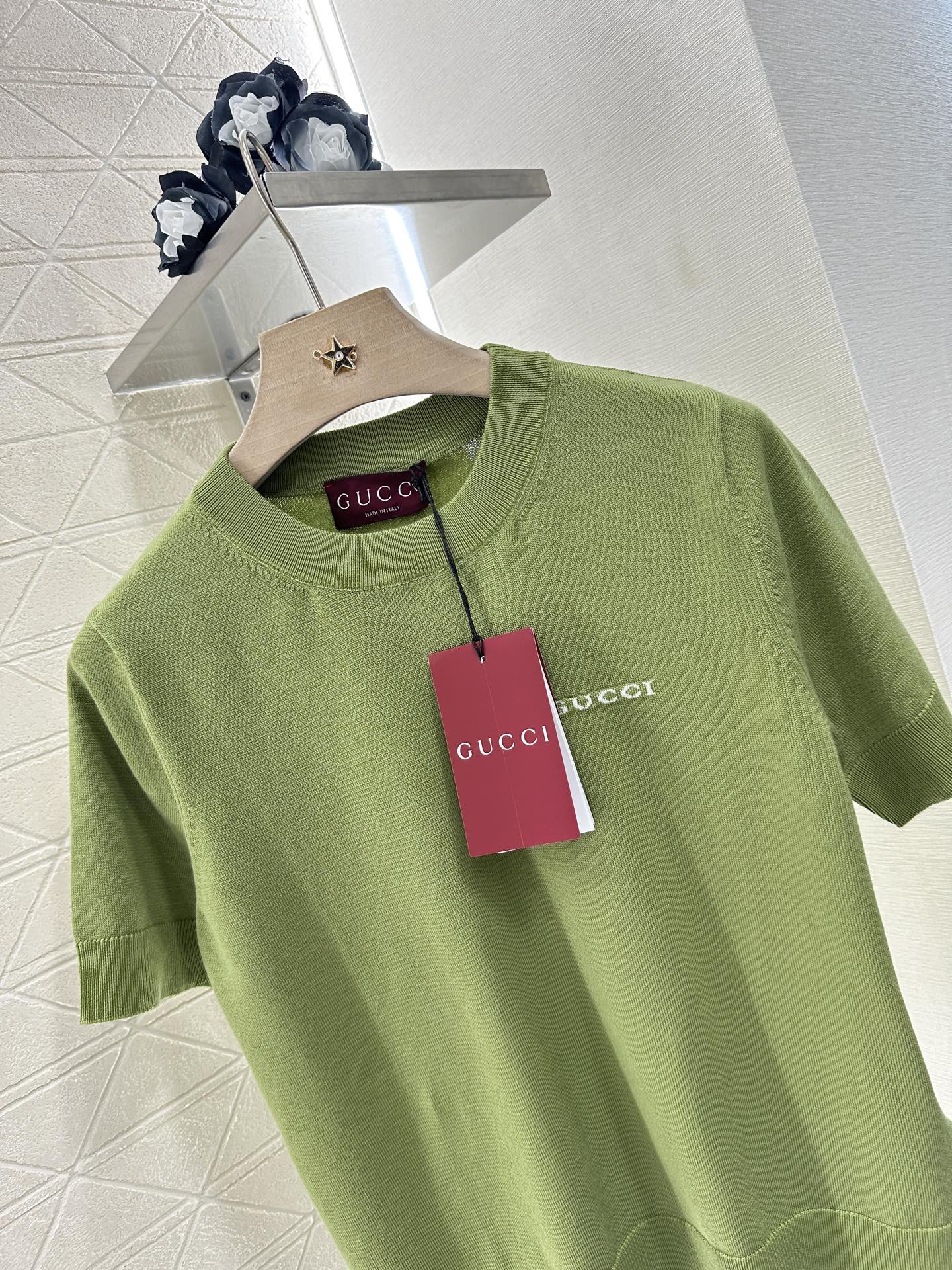 G*♥2025 new products Knitted short sleeves