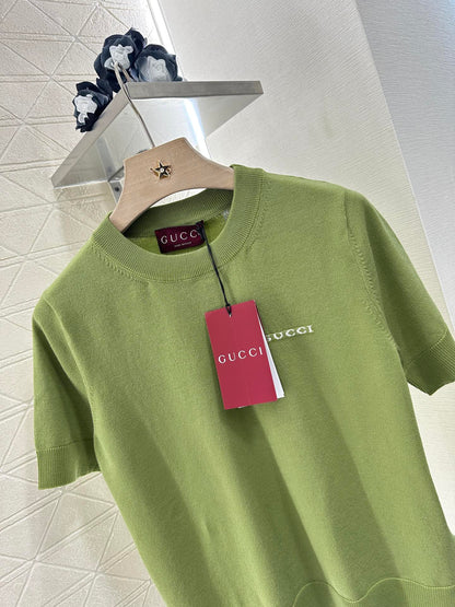 G*♥2025 new products Knitted short sleeves
