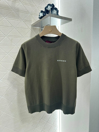 G*♥2025 new products Knitted short sleeves