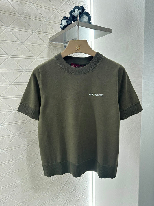 G*♥2025 new products Knitted short sleeves