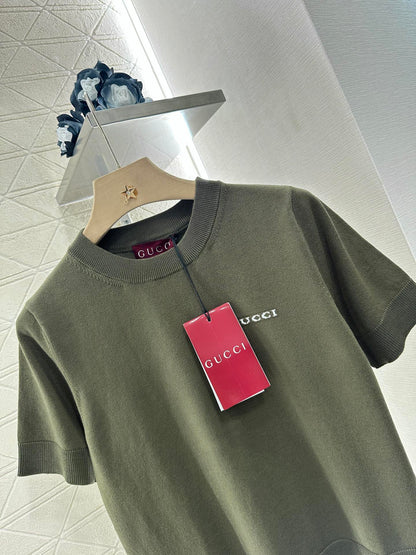 G*♥2025 new products Knitted short sleeves