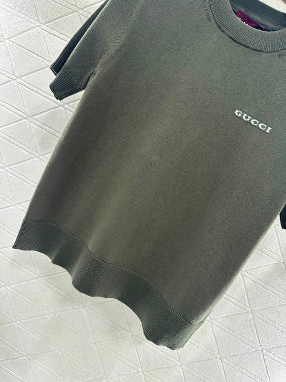 G*♥2025 new products Knitted short sleeves