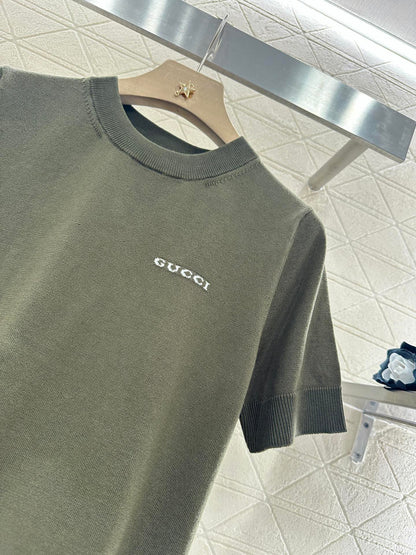 G*♥2025 new products Knitted short sleeves