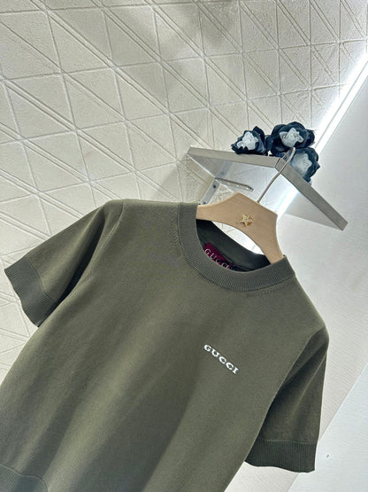 G*♥2025 new products Knitted short sleeves