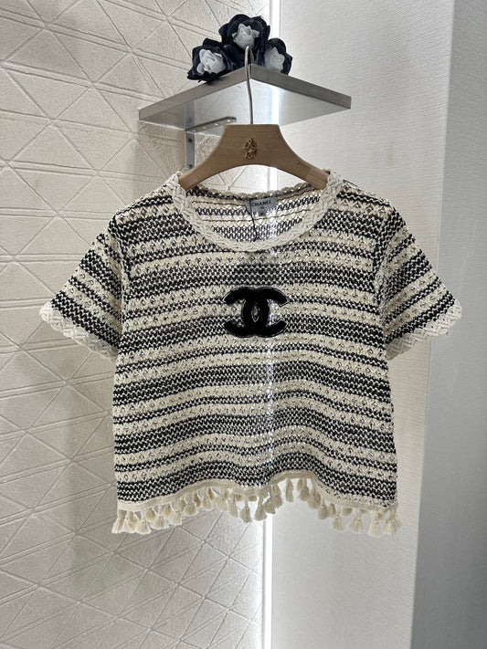 C*♥2025 new products Knitted short sleeves