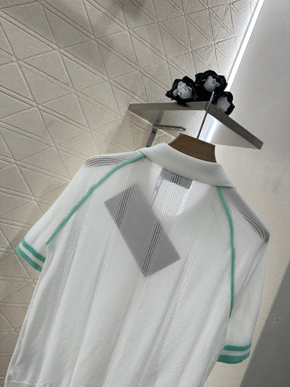Mi*mi*♥New product Knitted short-sleeved cardigan