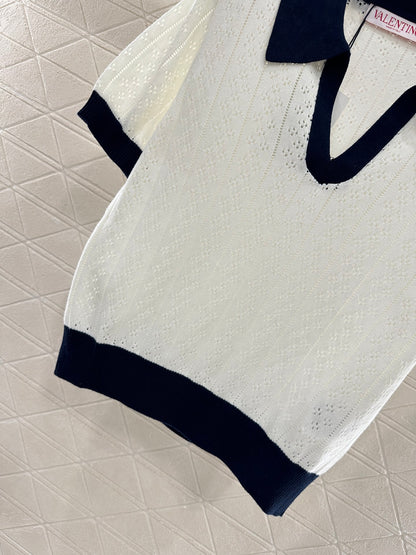 V*♥New Arrival Cherry knitted short sleeves