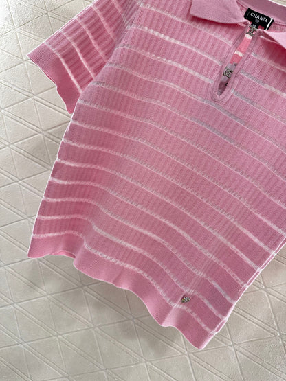 C*♥2025 new products Knitted short sleeves