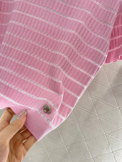 C*♥2025 new products Knitted short sleeves