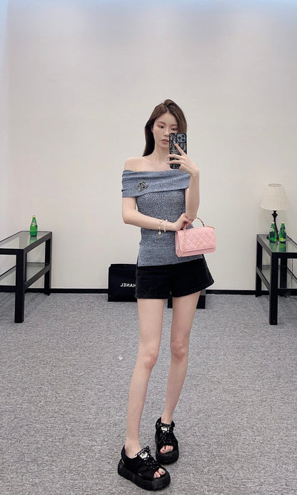 C*♥2025 new products Knitted tops