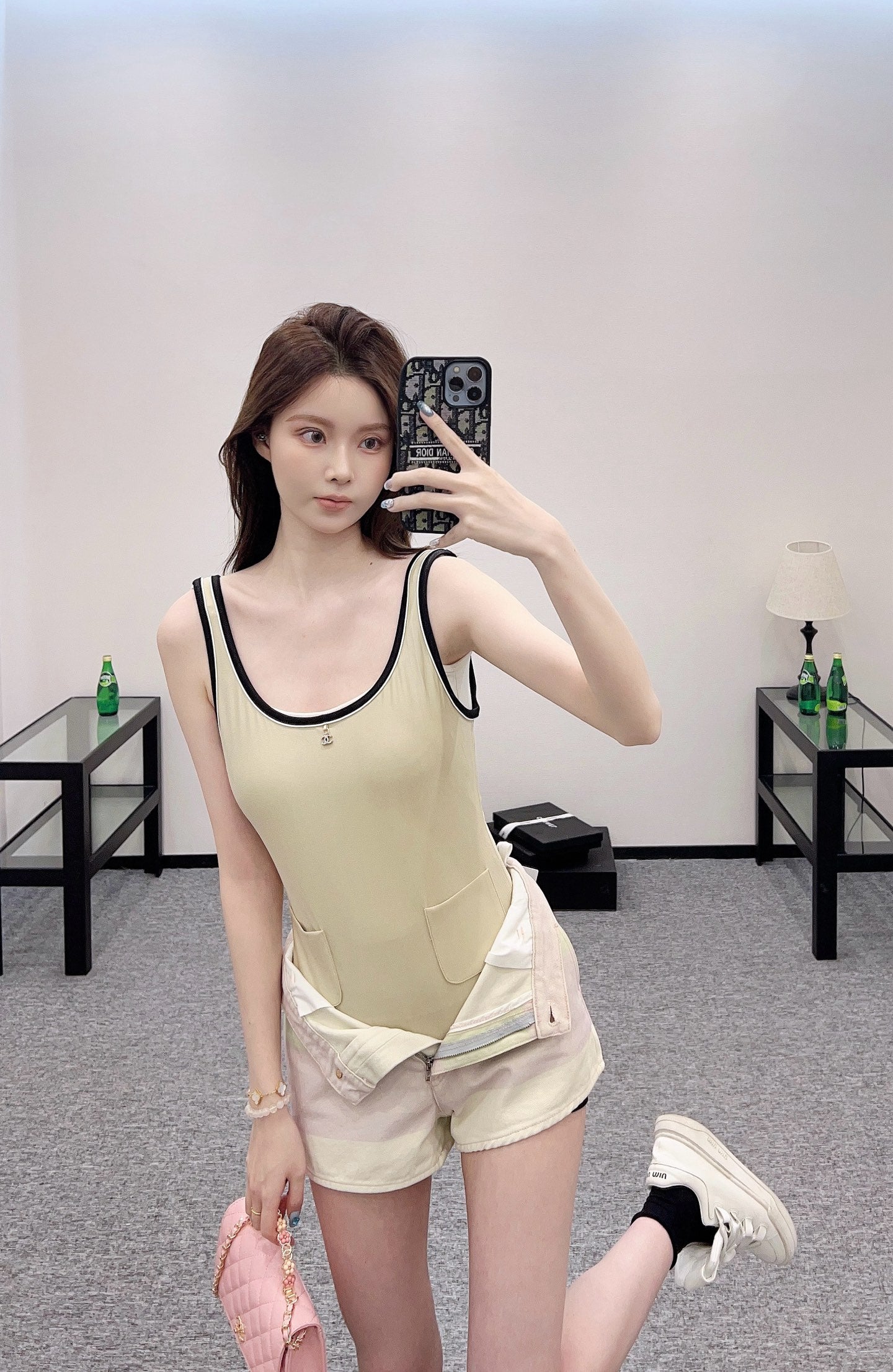 C*♥2025 new product suspender swimsuit