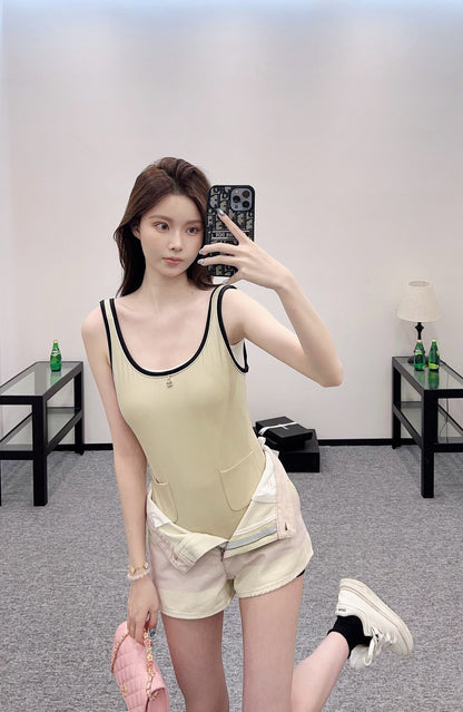 C*♥2025 new product suspender swimsuit
