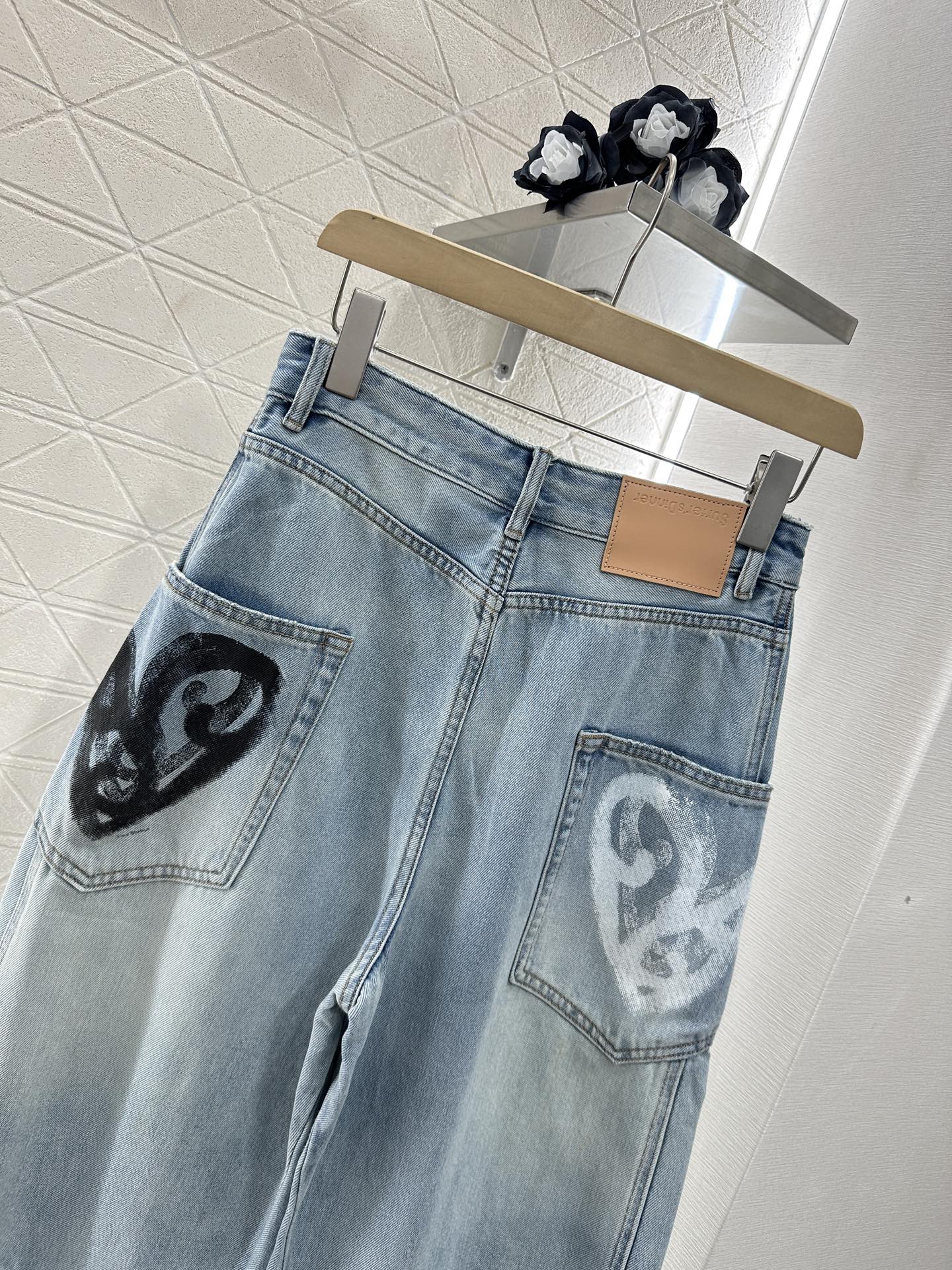 Fashion brand*♥New arrival Denim trousers