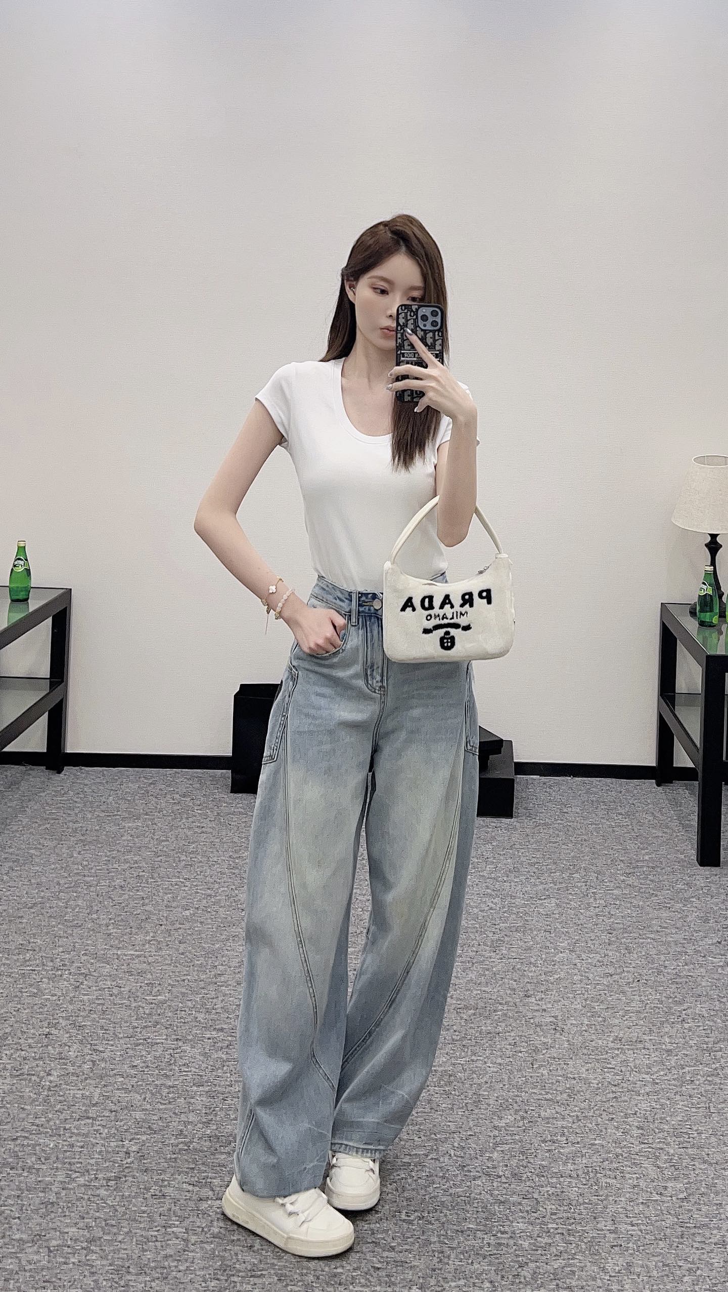 Fashion brand*♥New arrival Denim trousers