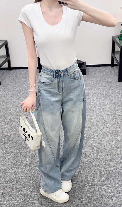 Fashion brand*♥New arrival Denim trousers