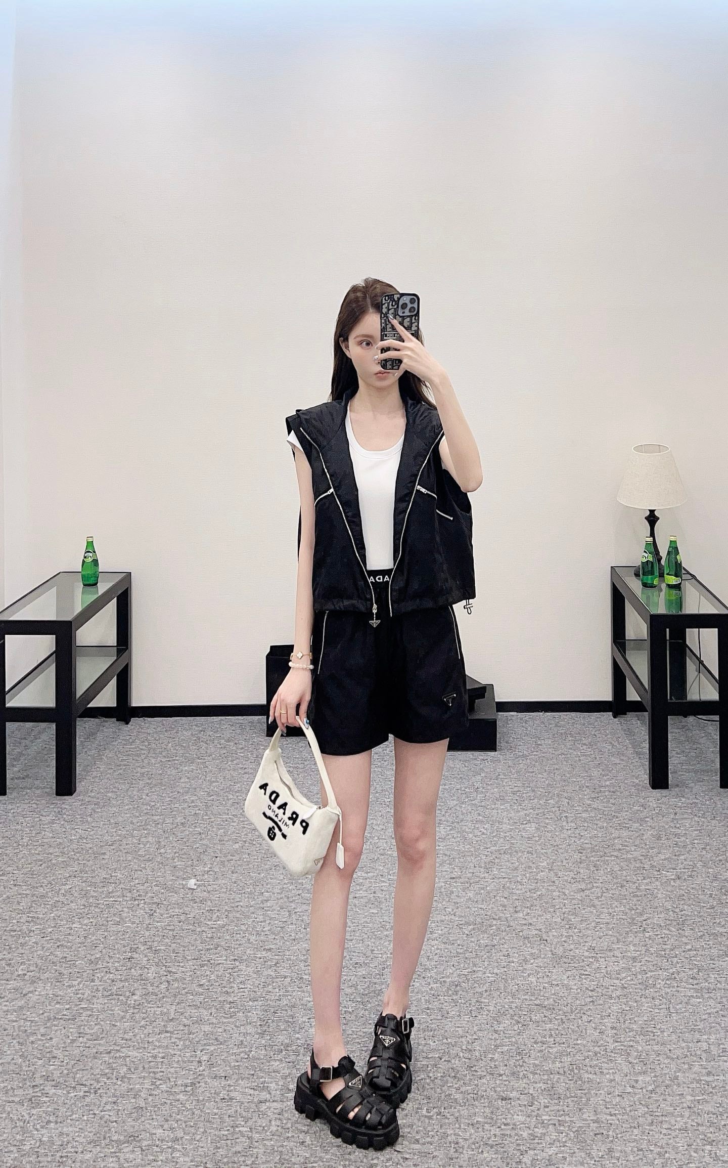 P*♥2025 new products Vest shorts set
