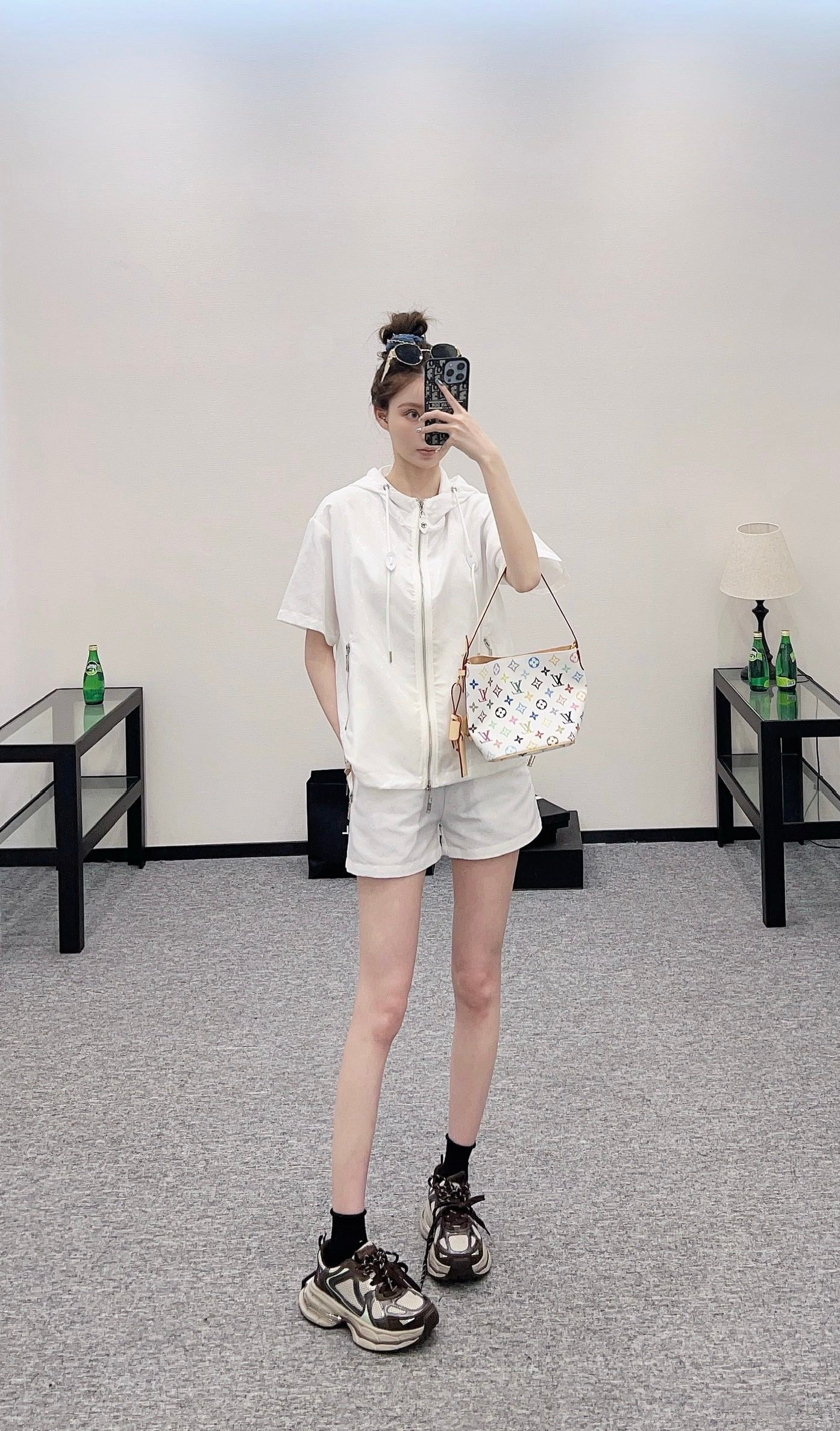 Louis *♥2025 new products Jacket and shorts set