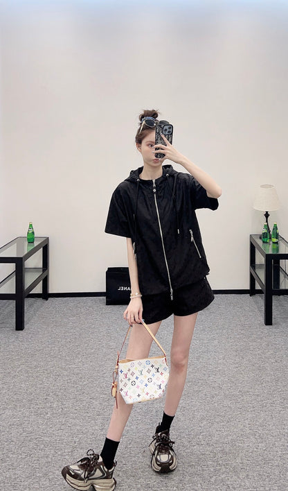 Louis *♥2025 new products Jacket and shorts set