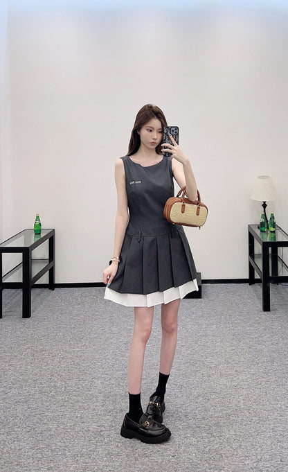 Mi*mi*♥2025 new products Vest dress