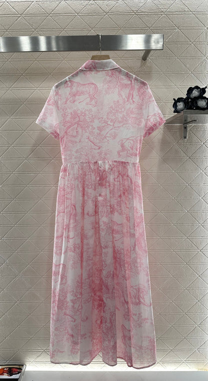 D*♥2025 new product Short-sleeved dress two-piece set